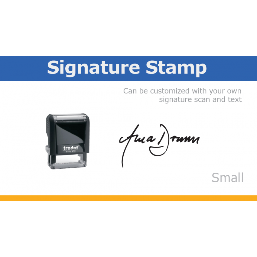 Custom Signature Stamp