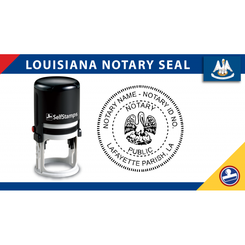 Louisiana Notary Seal 8819