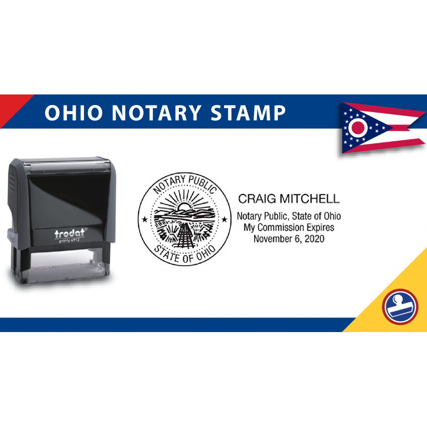 Ohio Notary Stamp 4204