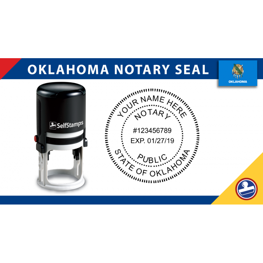 Oklahoma Notary Seal 0165